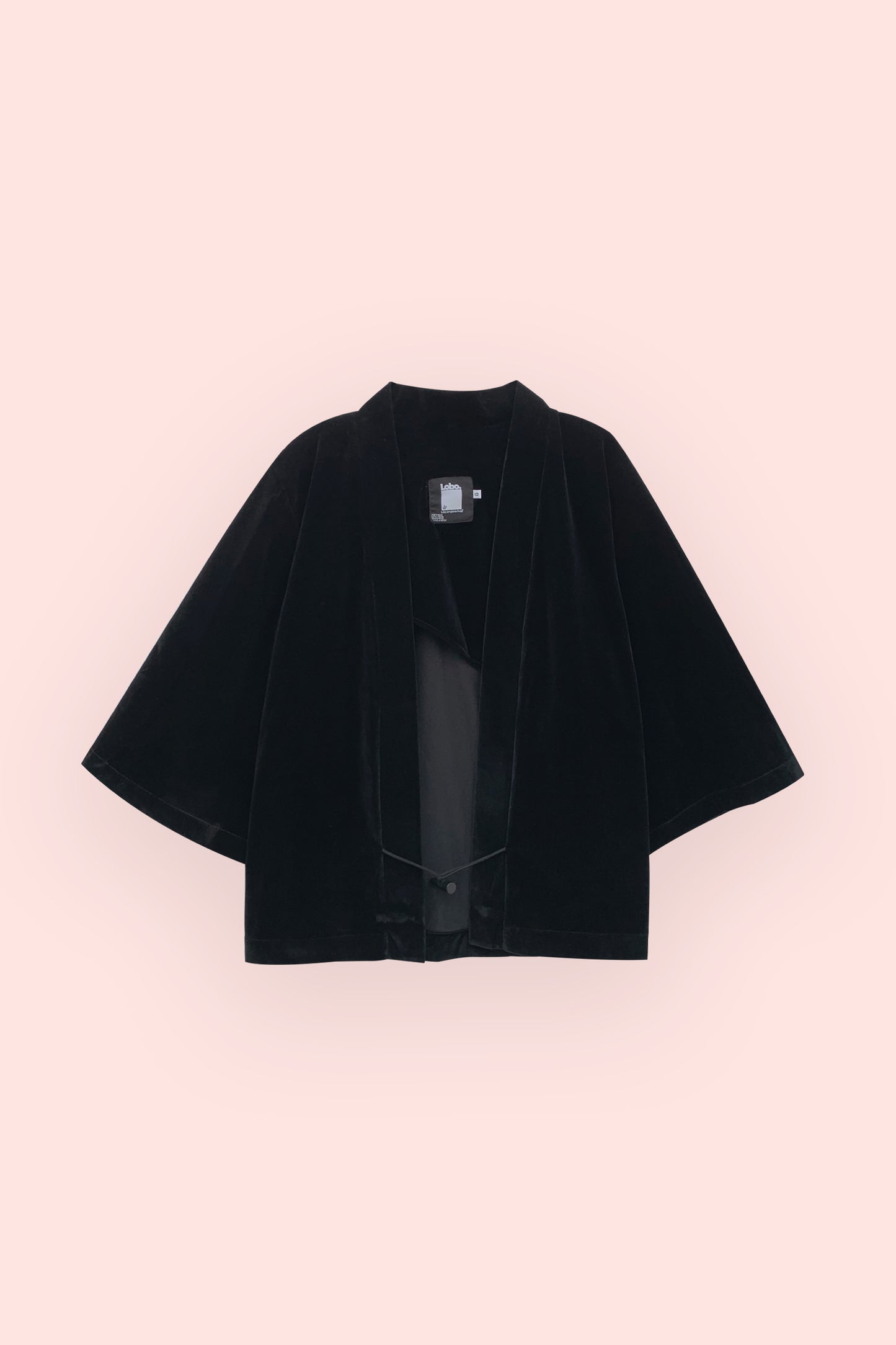 LCPDO Komorebi® Series | Black Velvet Kimono