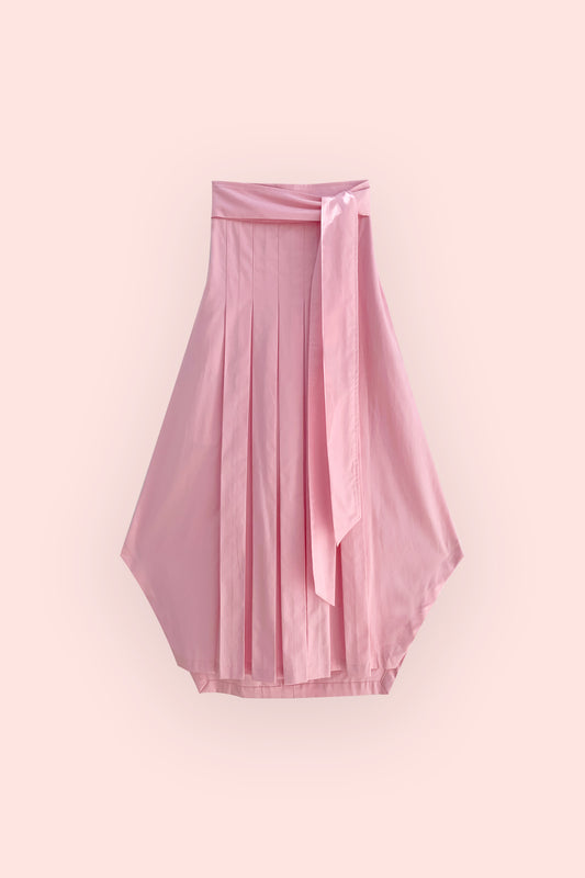 LCPDO Komorebi® Series | Pink pleated skirt